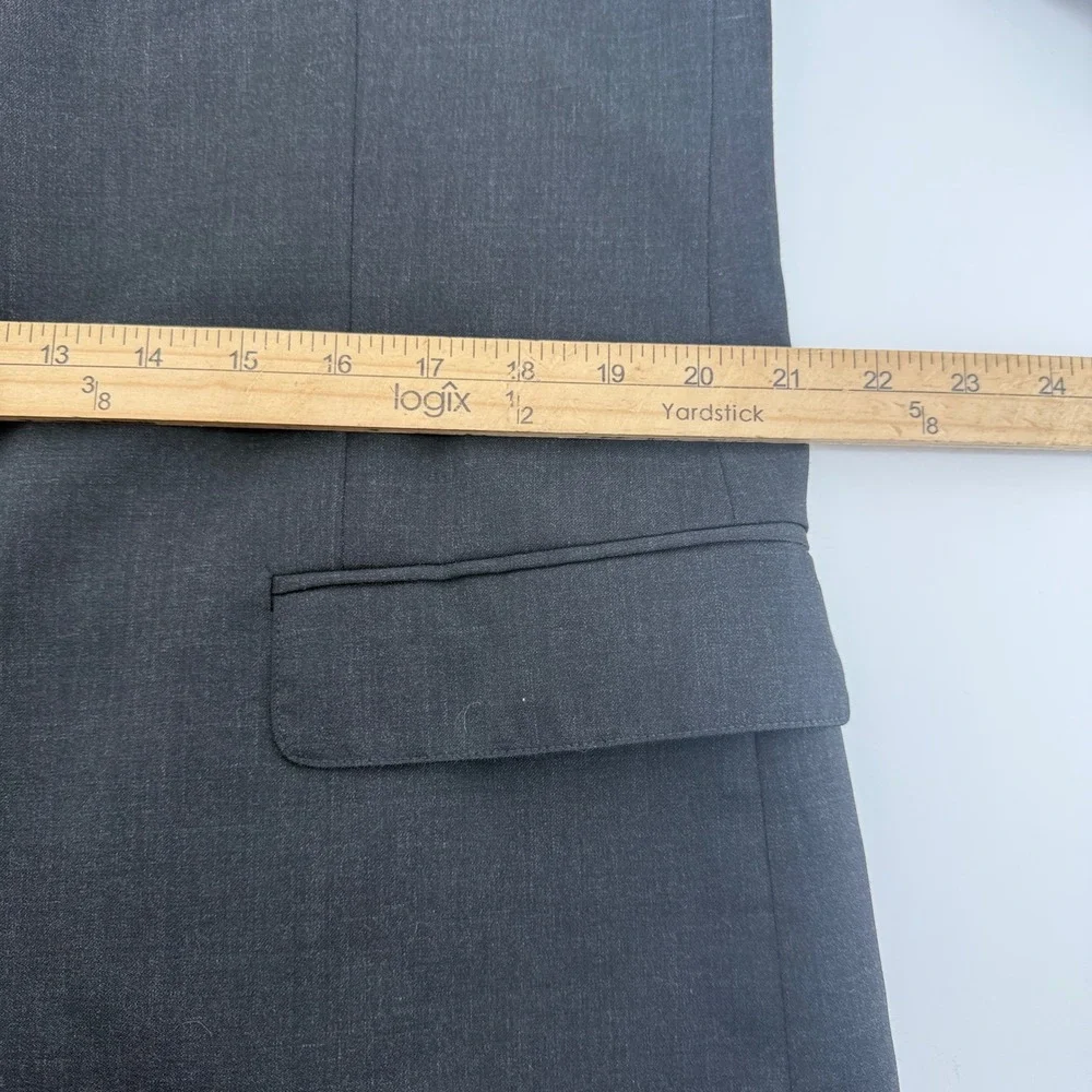 Bonobos Standard Fit Blazer Mens 44L Charcoal Gray Wool Stretch 15399-GY442